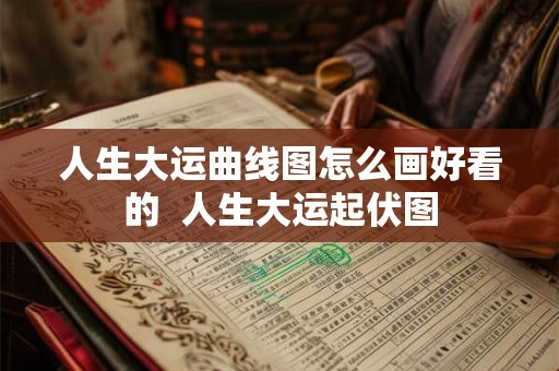 人生大运曲线图怎么画好看的  人生大运起伏图