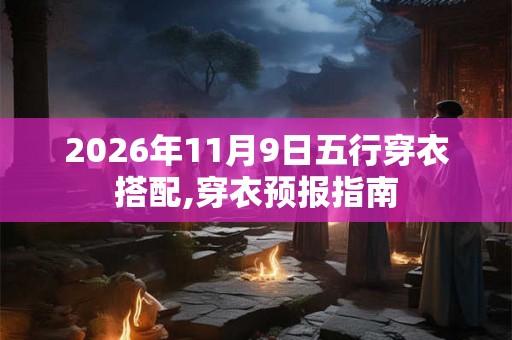 2026年11月9日五行穿衣搭配,穿衣预报指南
