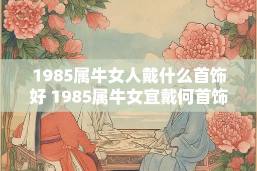 1985属牛女人戴什么首饰好 1985属牛女宜戴何首饰