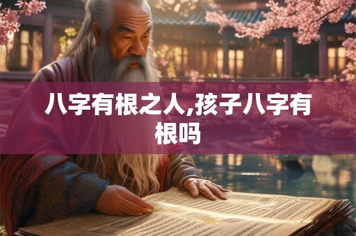 八字有根之人,孩子八字有根吗 八字有根之人,孩子八字有根吗
