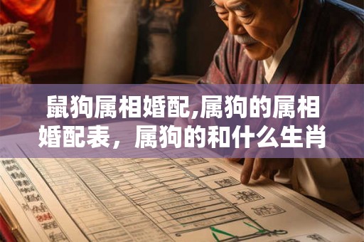 鼠狗属相婚配,属狗的属相婚配表,属狗的和什么生肖最配? 鼠狗属相婚配,属狗的属相婚配表,属狗的和什么生肖最配?