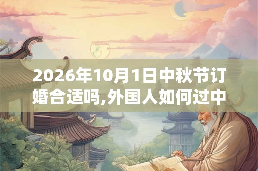 2026年10月1日中秋节订婚合适吗,外国人如何过中秋？