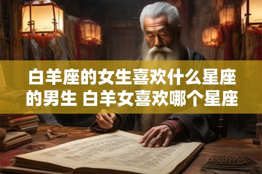 白羊座的女生喜欢什么星座的男生 白羊女喜欢哪个星座男