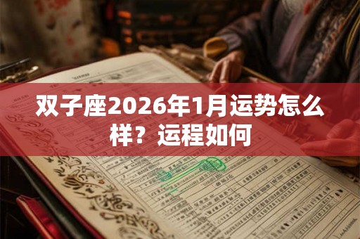 双子座2026年1月运势怎么样?运程如何 双子座2026年1月运势怎么样?运程如何
