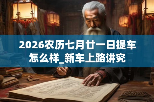 2026农历七月廿一日提车怎么样_新车上路讲究