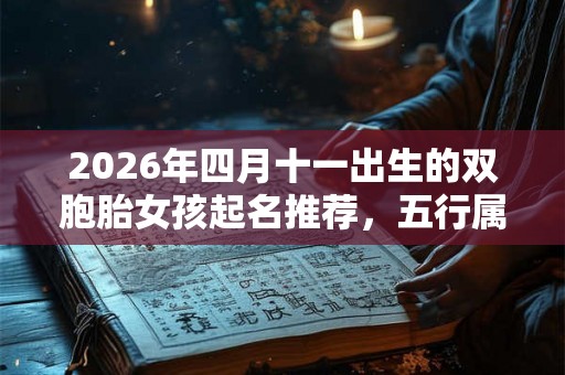 2026年四月十一出生的双胞胎女孩起名推荐，五行属什么