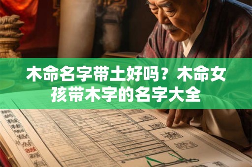 木命名字带土好吗?木命女孩带木字的名字大全 木命名字带土好吗?木命女孩带木字的名字大全