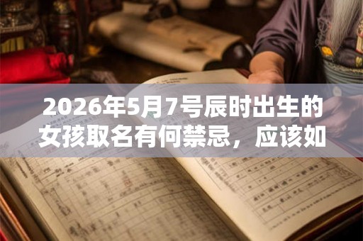 2026年5月7号辰时出生的女孩取名有何禁忌，应该如何取名