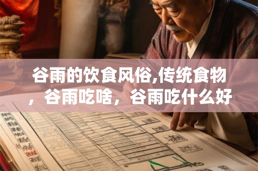 谷雨的饮食风俗,传统食物，谷雨吃啥，谷雨吃什么好