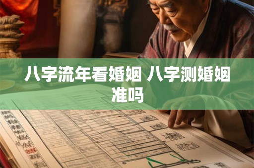 八字流年看婚姻 八字测婚姻准吗