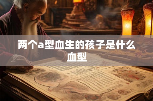 两个a型血生的孩子是什么血型