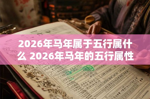 2026年马年属于五行属什么 2026年马年的五行属性是什么