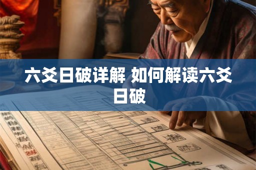 六爻日破详解 如何解读六爻日破