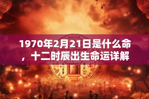 1970年2月21日是什么命，十二时辰出生命运详解