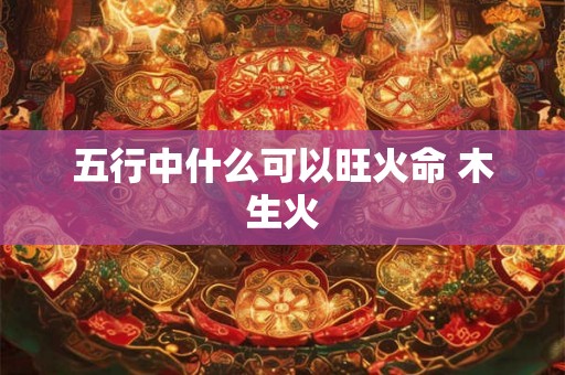 五行中什么可以旺火命 木生火