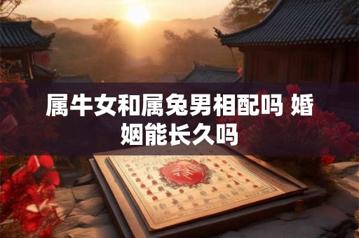 属牛女和属兔男相配吗 婚姻能长久吗