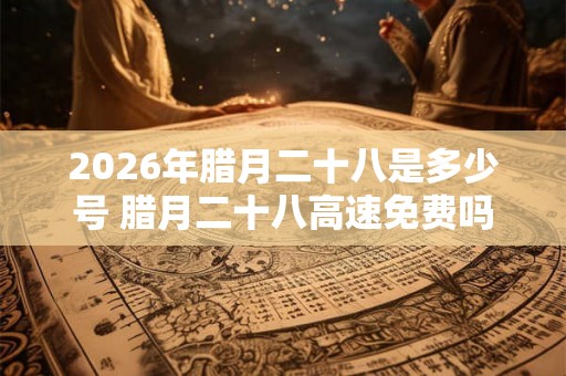 2026年腊月二十八是多少号 腊月二十八高速免费吗