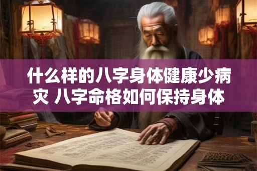 什么样的八字身体健康少病灾 八字命格如何保持身体健康