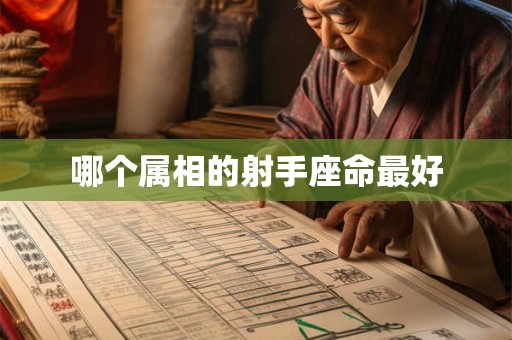 哪个属相的射手座命最好