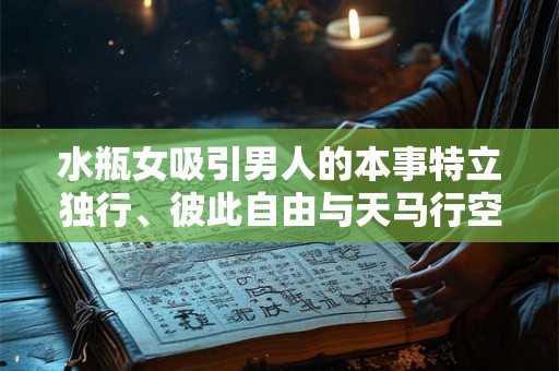 水瓶女吸引男人的本事特立独行、彼此自由与天马行空
