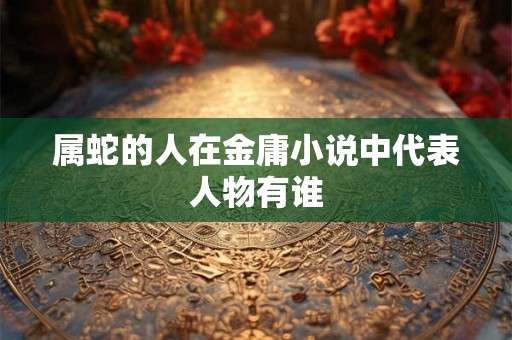属蛇的人在金庸小说中代表人物有谁