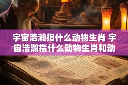 宇宙浩瀚指什么动物生肖 宇宙浩瀚指什么动物生肖和动物