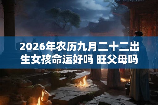 2026年农历九月二十二出生女孩命运好吗 旺父母吗