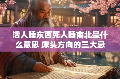活人睡东西死人睡南北是什么意思 床头方向的三大忌