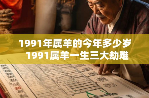 1991年属羊的今年多少岁  1991属羊一生三大劫难