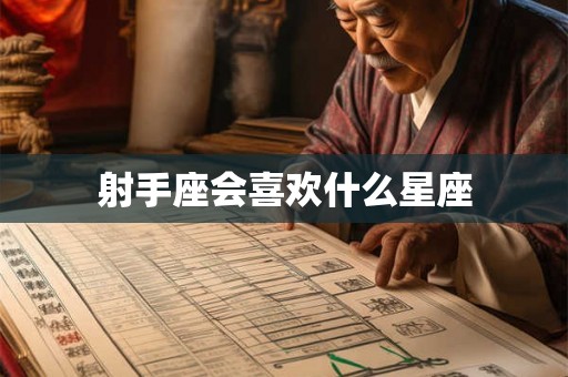 射手座会喜欢什么星座