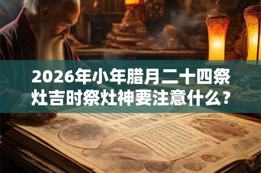 2026年小年腊月二十四祭灶吉时祭灶神要注意什么? 2026年小年腊月二十四祭灶吉时祭灶神要注意什么?