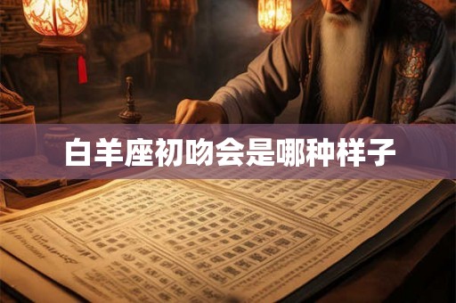 白羊座初吻会是哪种样子