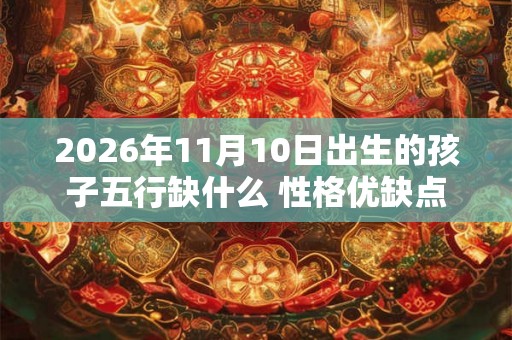 2026年11月10日出生的孩子五行缺什么 性格优缺点