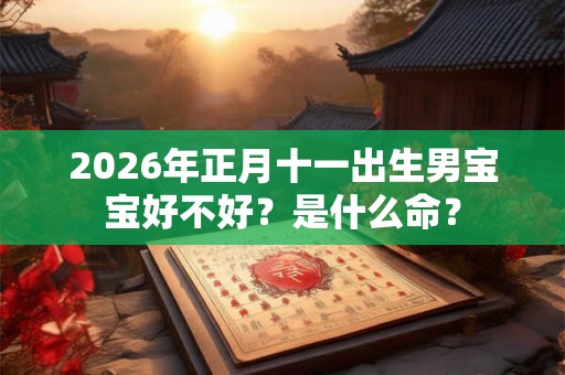 2026年正月十一出生男宝宝好不好？是什么命？