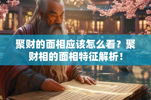 聚财的面相应该怎么看？聚财相的面相特征解析！