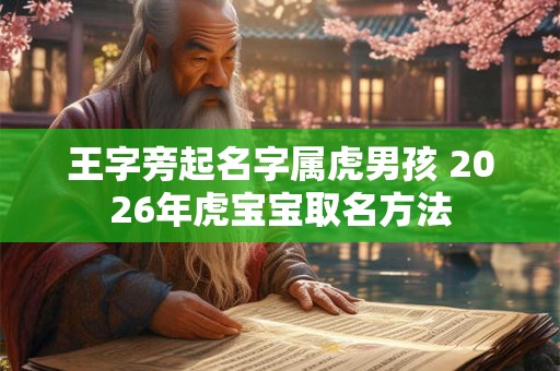 王字旁起名字属虎男孩 2026年虎宝宝取名方法
