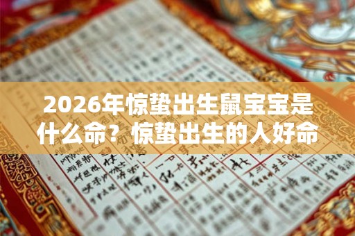 2026年惊蛰出生鼠宝宝是什么命？惊蛰出生的人好命吗？