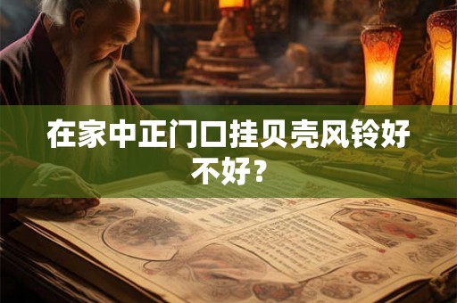 在家中正门口挂贝壳风铃好不好？