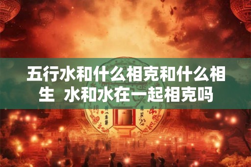 五行水和什么相克和什么相生 水和水在一起相克吗 五行水和什么相克和什么相生 水和水在一起相克吗