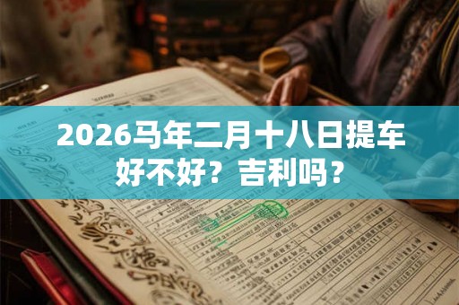 2026马年二月十八日提车好不好?吉利吗? 2026马年二月十八日提车好不好?吉利吗?