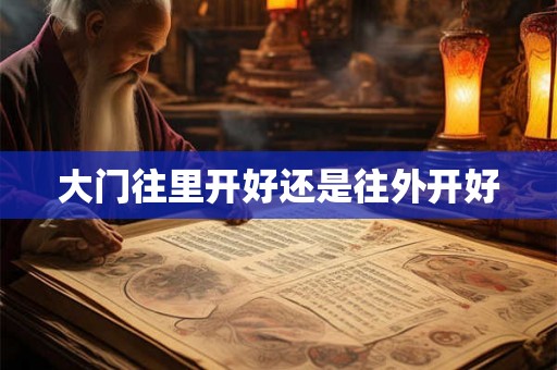 大门往里开好还是往外开好 大门往里开好还是往外开好