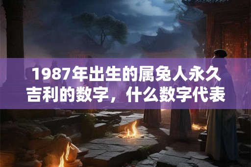 1987年出生的属兔人永久吉利的数字，什么数字代表幸运