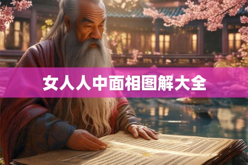 女人人中面相图解大全