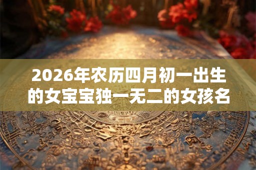 2026年农历四月初一出生的女宝宝独一无二的女孩名字推荐 2026年农历四月初一出生的女宝宝独一无二的女孩名字推荐