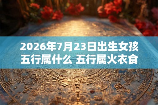 2026年7月23日出生女孩五行属什么 五行属火衣食无忧