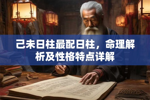 己未日柱最配日柱，命理解析及性格特点详解
