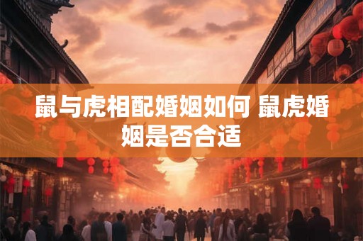 鼠与虎相配婚姻如何 鼠虎婚姻是否合适