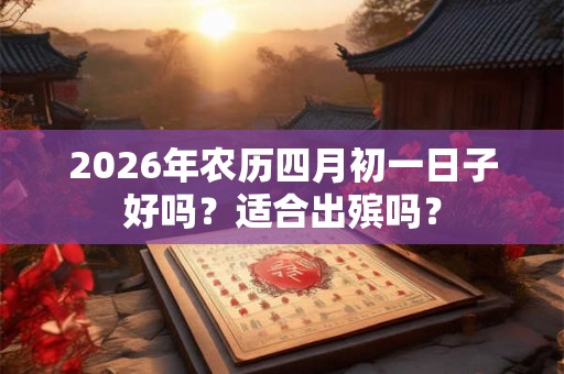 2026年农历四月初一日子好吗?适合出殡吗? 2026年农历四月初一日子好吗?适合出殡吗?
