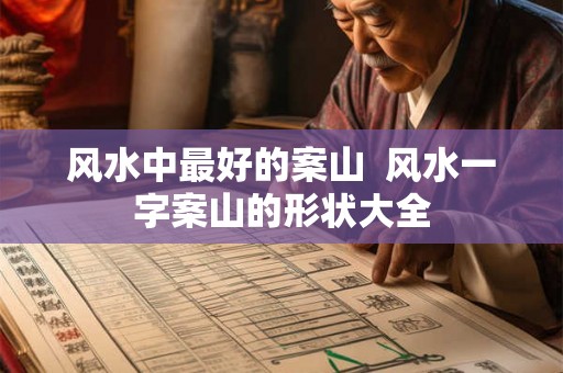 风水中最好的案山  风水一字案山的形状大全
