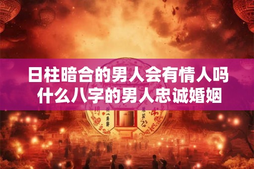 日柱暗合的男人会有情人吗 什么八字的男人忠诚婚姻